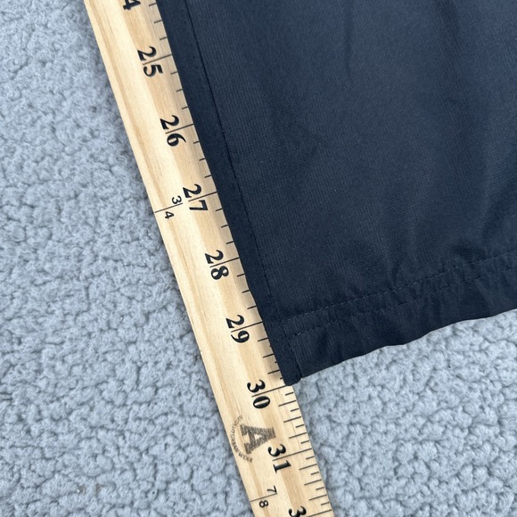 CCM Face Off Collection Pants Men Medium Black Grey Stripe Mesh Lined Ankle Zip - Picture 8 of 16